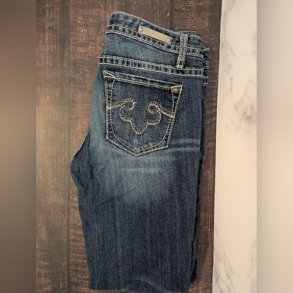 Rerock for Express low rise bootcut jeans - Picture 2 of 5
